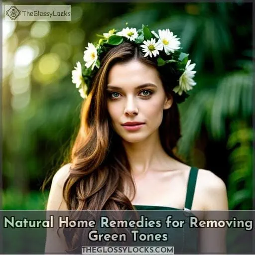 Natural Home Remedies for Removing Green Tones