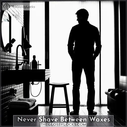 Never Shave Between Waxes