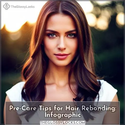 Pre-Care Tips for Hair Rebonding: Infographic