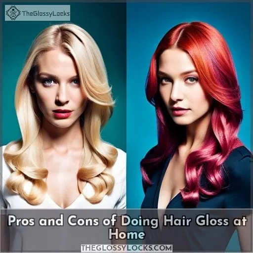 Pros and Cons of Doing Hair Gloss at Home