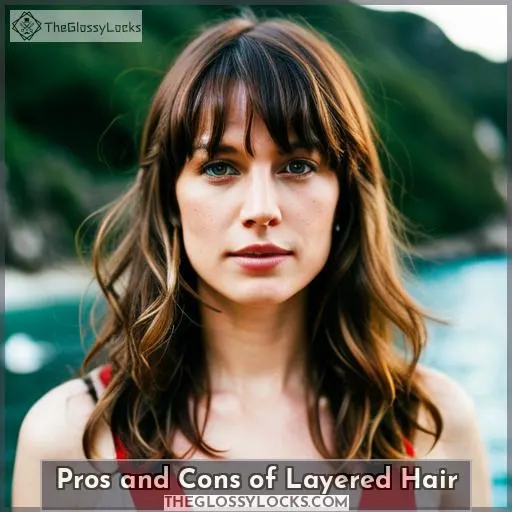 pros and cons of layered hair