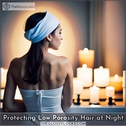 Protecting Low Porosity Hair at Night