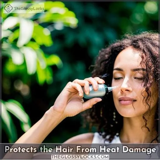 Protects the Hair From Heat Damage