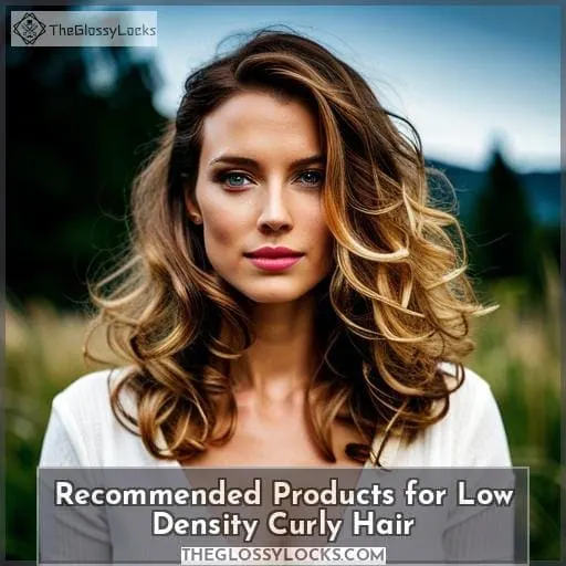 Recommended Products for Low Density Curly Hair