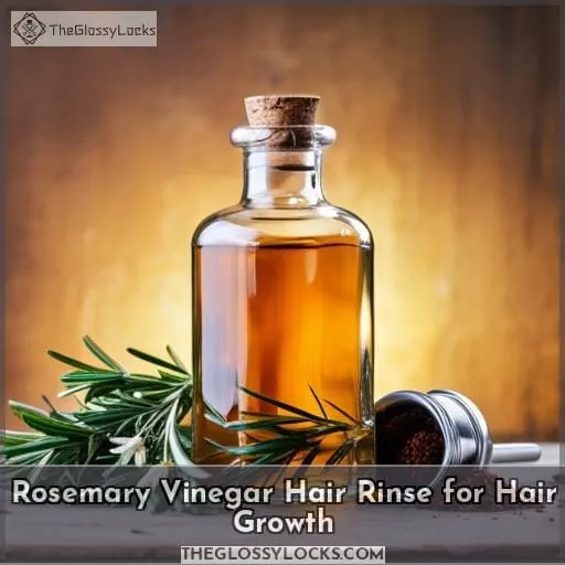 Rosemary Vinegar Hair Rinse for Hair Growth