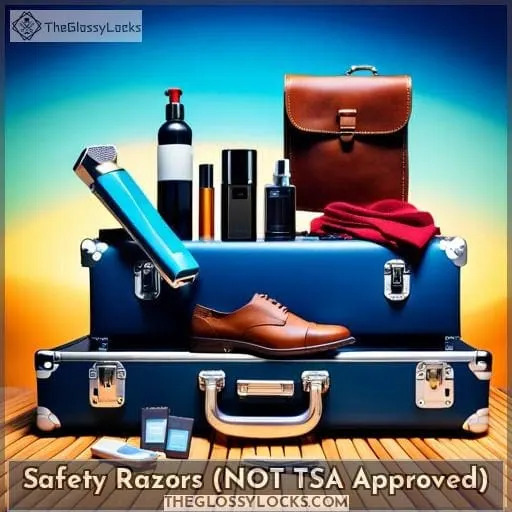 Safety Razors (NOT TSA Approved)
