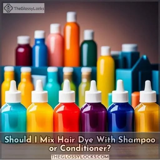 Should I Mix Hair Dye With Shampoo or Conditioner?