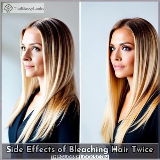 Side Effects of Bleaching Hair Twice