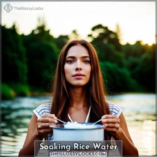 Soaking Rice Water