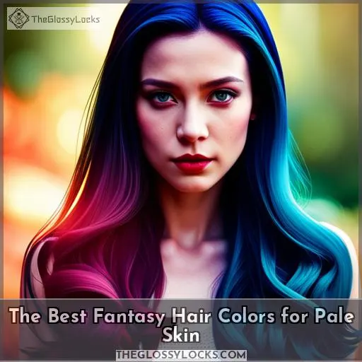 The Best Fantasy Hair Colors for Pale Skin