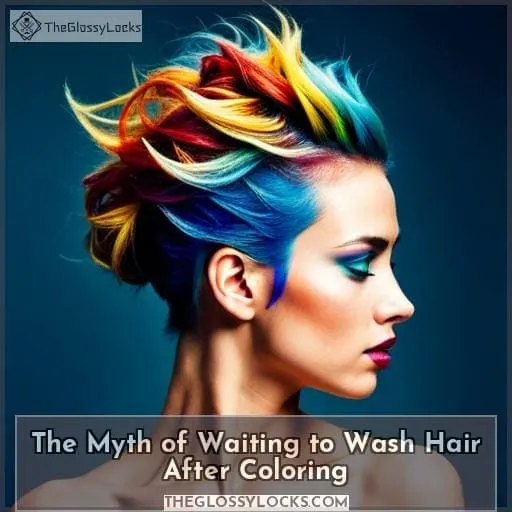 The Myth of Waiting to Wash Hair After Coloring