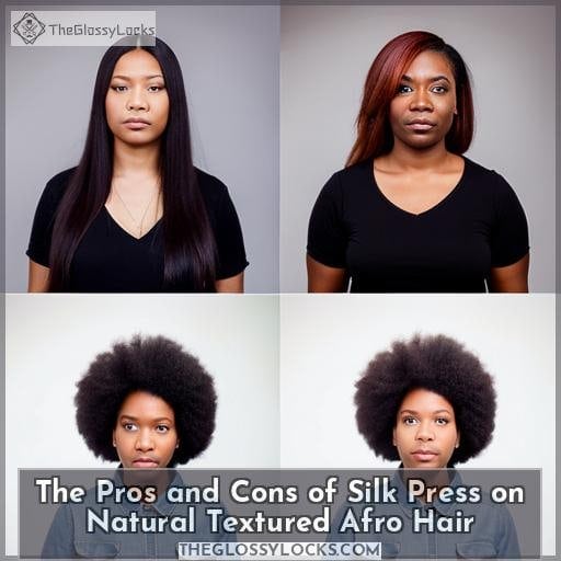 The Pros and Cons of Silk Press on Natural Textured Afro Hair The Pros and Cons of Silk Press on Natural Textured Afro Hair