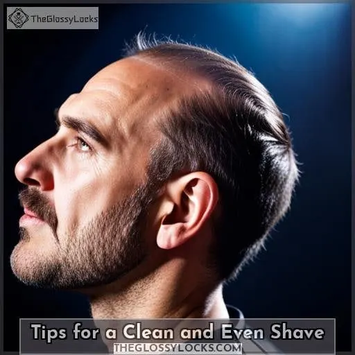 Tips for a Clean and Even Shave