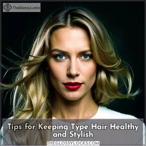 Tips for Keeping Type Hair Healthy and Stylish