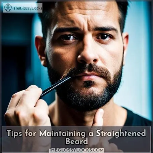 Tips for Maintaining a Straightened Beard