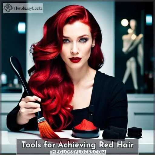 Tools for Achieving Red Hair