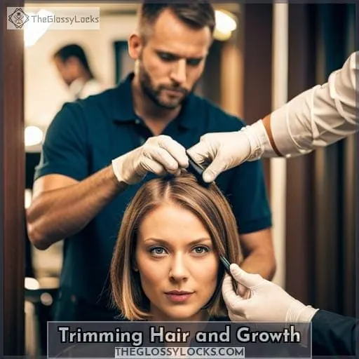 Trimming Hair and Growth