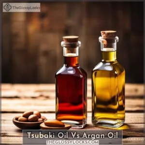 tsubaki oil vs argan oil
