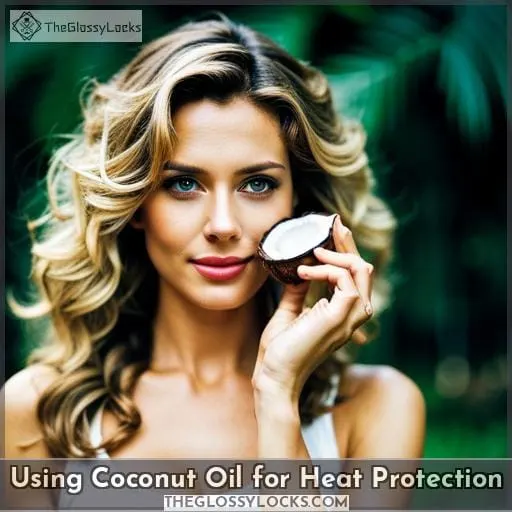 Using Coconut Oil for Heat Protection