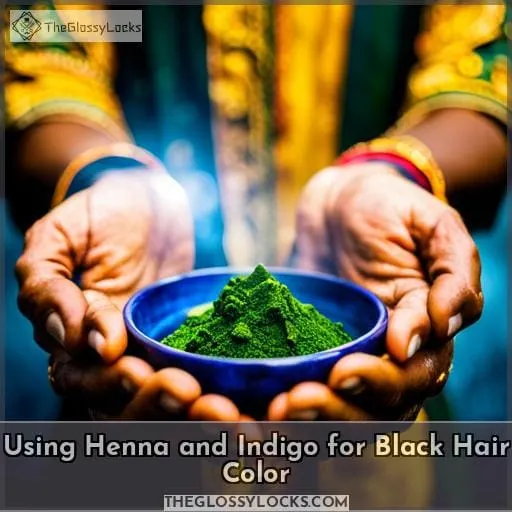 Using Henna and Indigo for Black Hair Color