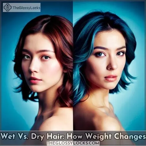 Wet Vs. Dry Hair: How Weight Changes