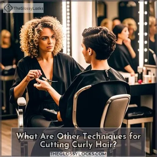 What Are Other Techniques for Cutting Curly Hair?