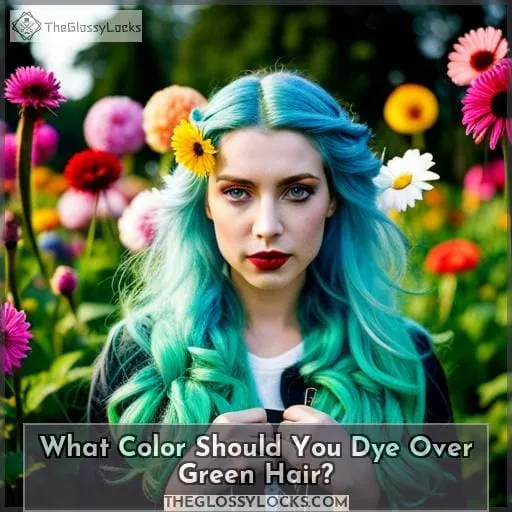 What Color Should You Dye Over Green Hair?