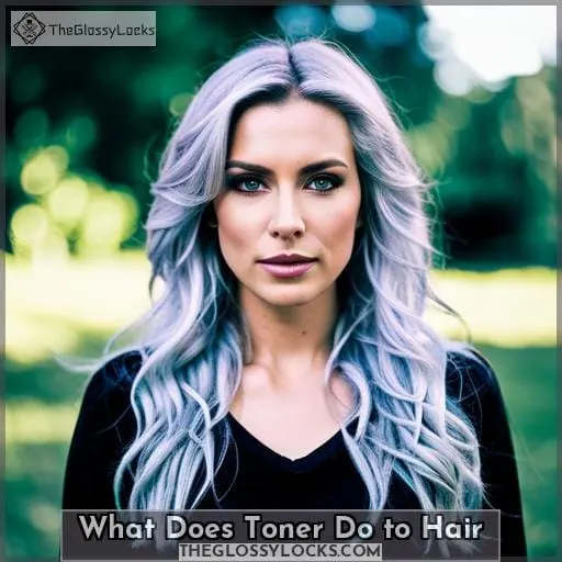 what does toner do to hair