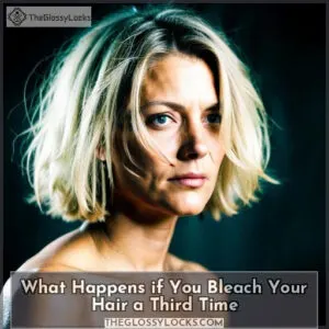 what happens if you bleach your hair a third time