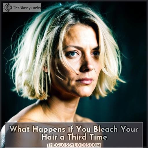 what happens if you bleach your hair a third time what happens if you bleach your hair a third time