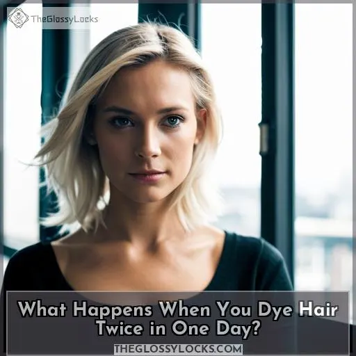 What Happens When You Dye Hair Twice in One Day?