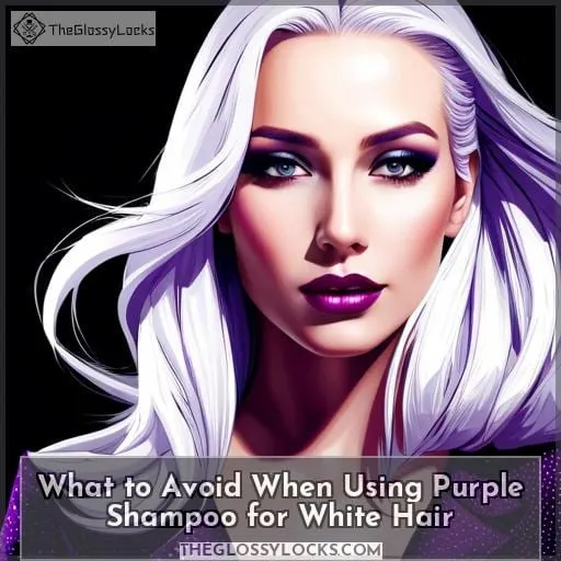 What to Avoid When Using Purple Shampoo for White Hair