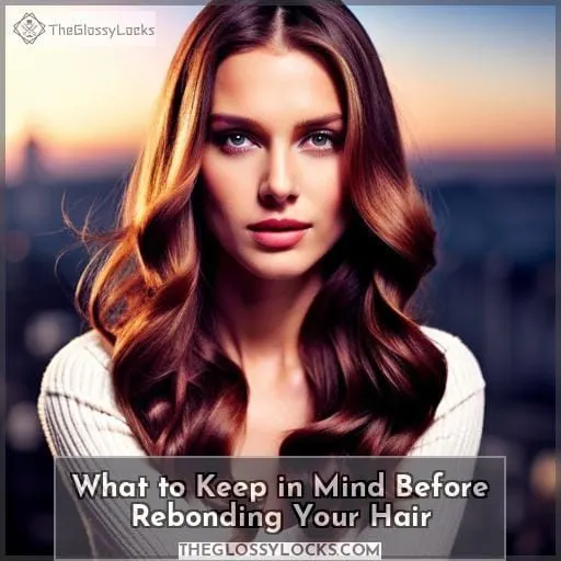 What to Keep in Mind Before Rebonding Your Hair