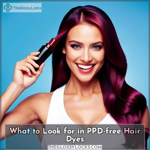 What to Look for in PPD-free Hair Dyes