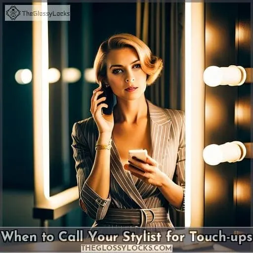 When to Call Your Stylist for Touch-ups