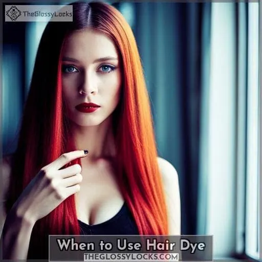 When to Use Hair Dye