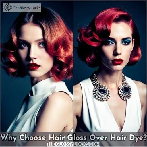 Why Choose Hair Gloss Over Hair Dye?