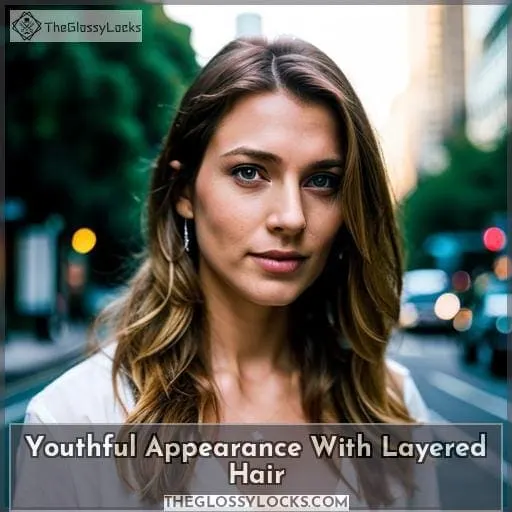 Youthful Appearance With Layered Hair