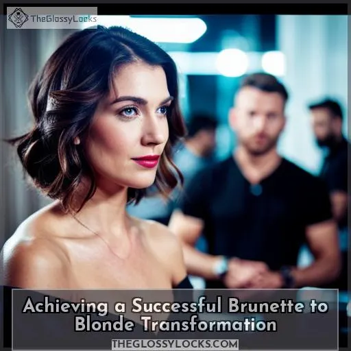 Achieving a Successful Brunette to Blonde Transformation