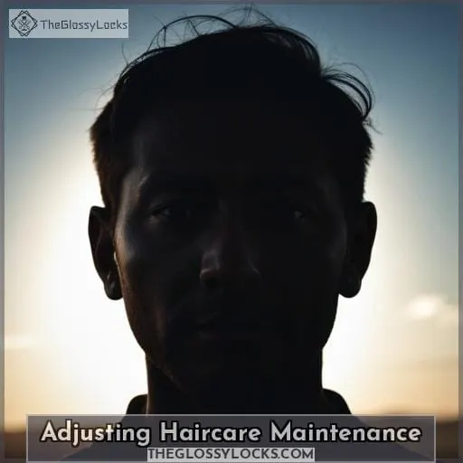 Adjusting Haircare Maintenance