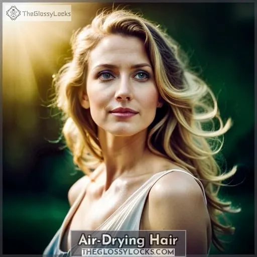Air-Drying Hair