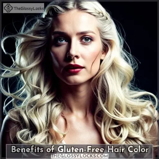 Benefits of Gluten-Free Hair Color