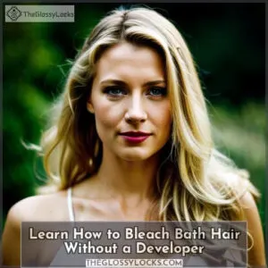 bleach bath recipe hair without a developer