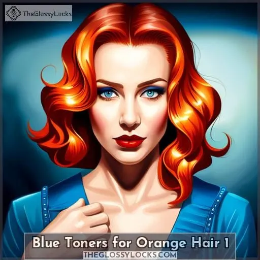 blue toners for orange hair 1