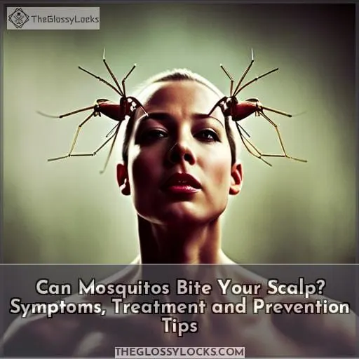 can mosquito bite your scalp