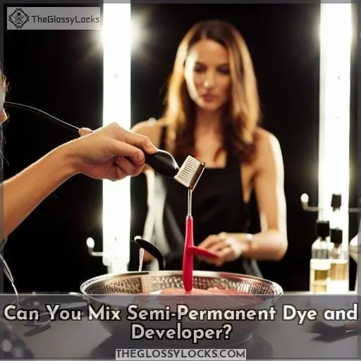 Can You Mix Semi-Permanent Dye and Developer