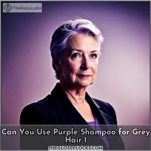 can you use purple shampoo for grey hair 1