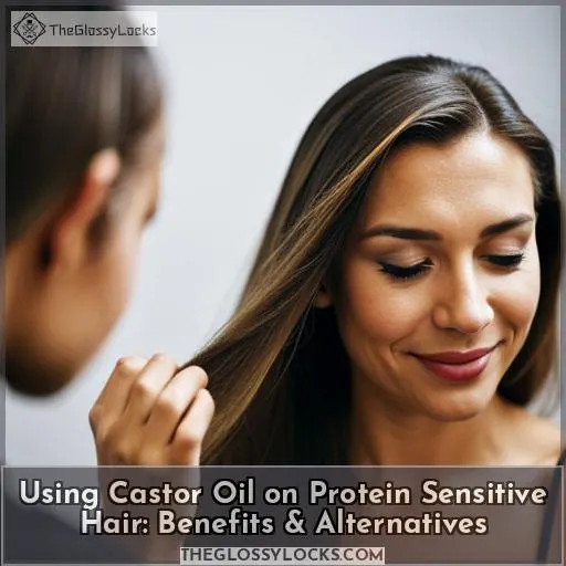 castor oil protein sensitive hair