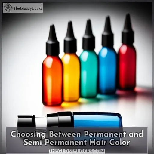 Choosing Between Permanent and Semi-Permanent Hair Color
