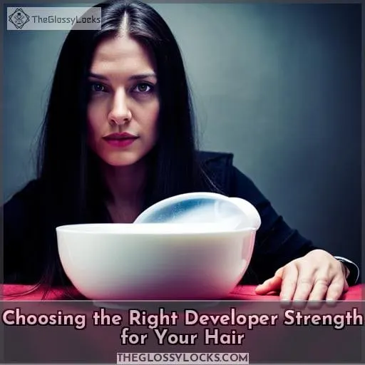 Choosing the Right Developer Strength for Your Hair